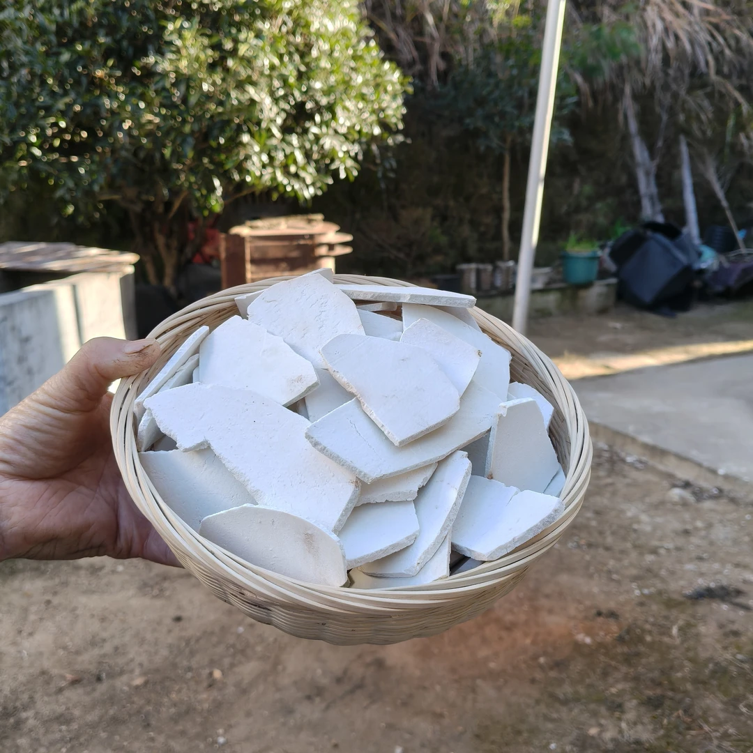 【茯苓碎】精选岳西茯苓白茯苓碎500g无硫无添加煲汤泡水制作四神汤