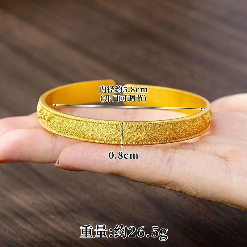 XY-SG008 古法手镯（高级典藏甄选）时尚大气百搭饰品