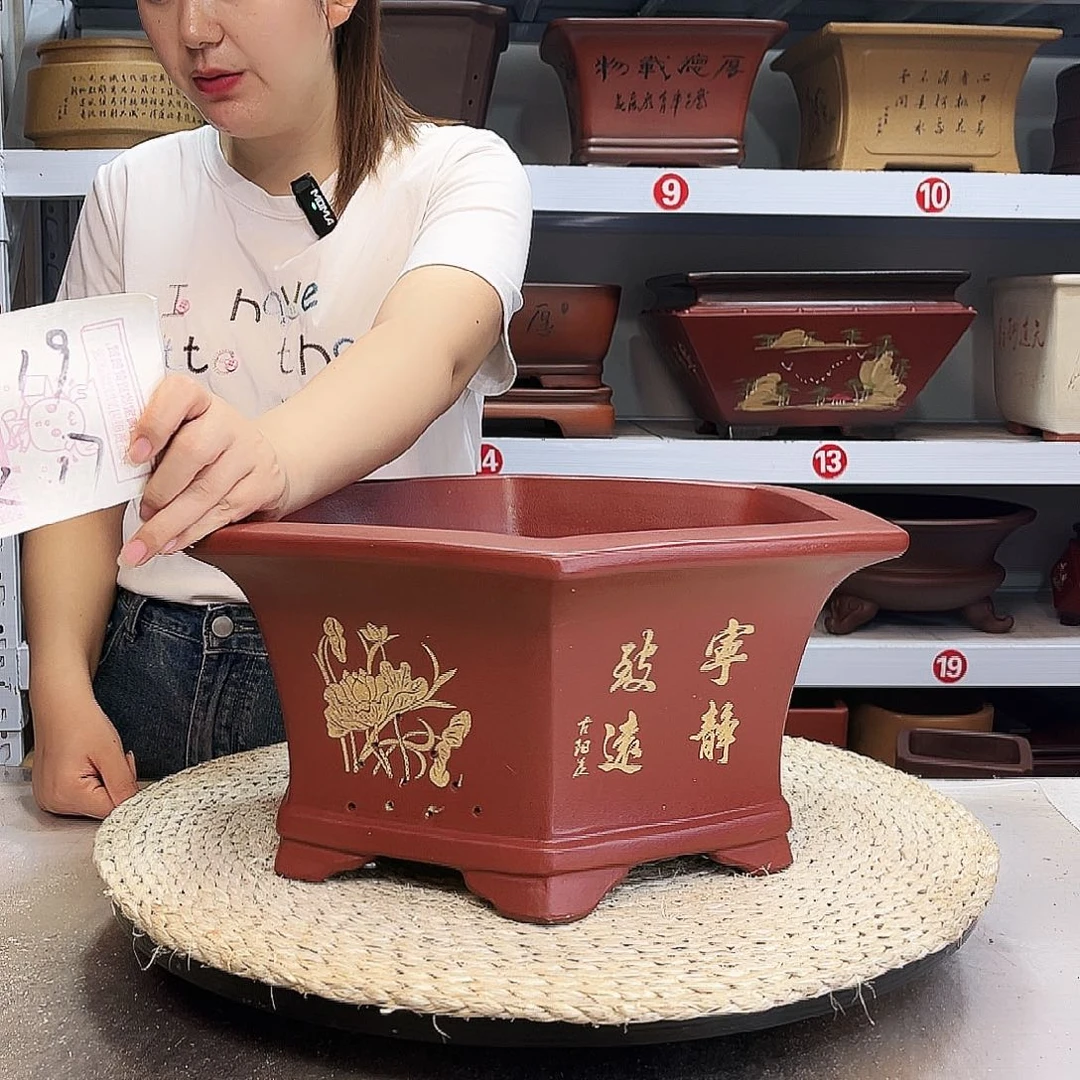 花盆紫砂紫砂花盆