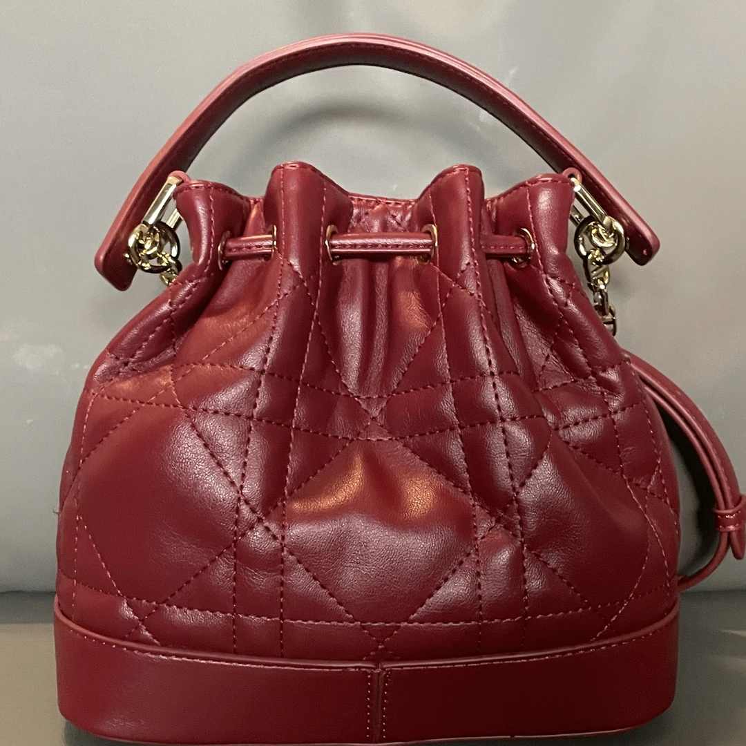 新款真皮女包手提包 10730 红色