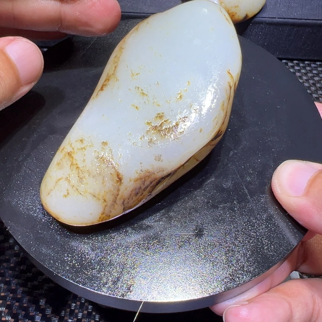 吊坠(不含链)未镶嵌和田玉（子料）216