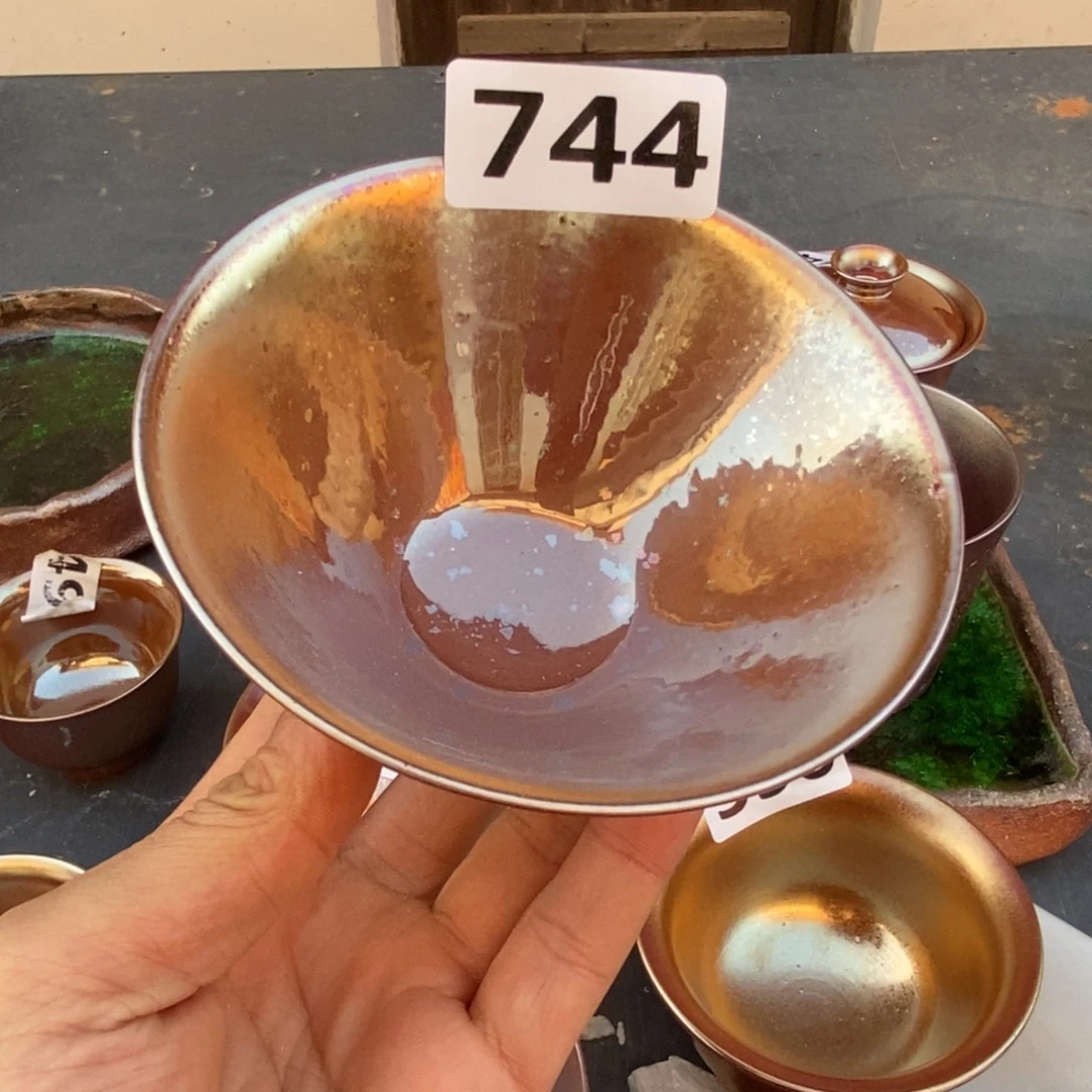 柴烧茶具陶瓷杯子