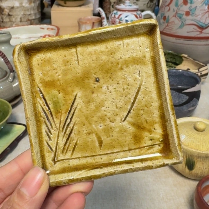 陶泥一个小碟子好看的