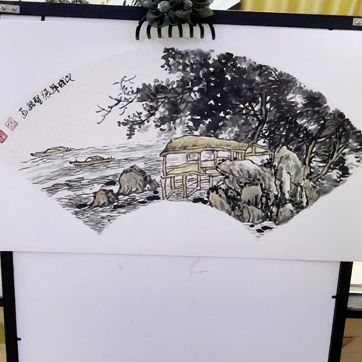 国画张圣敏先生纯手绘作品