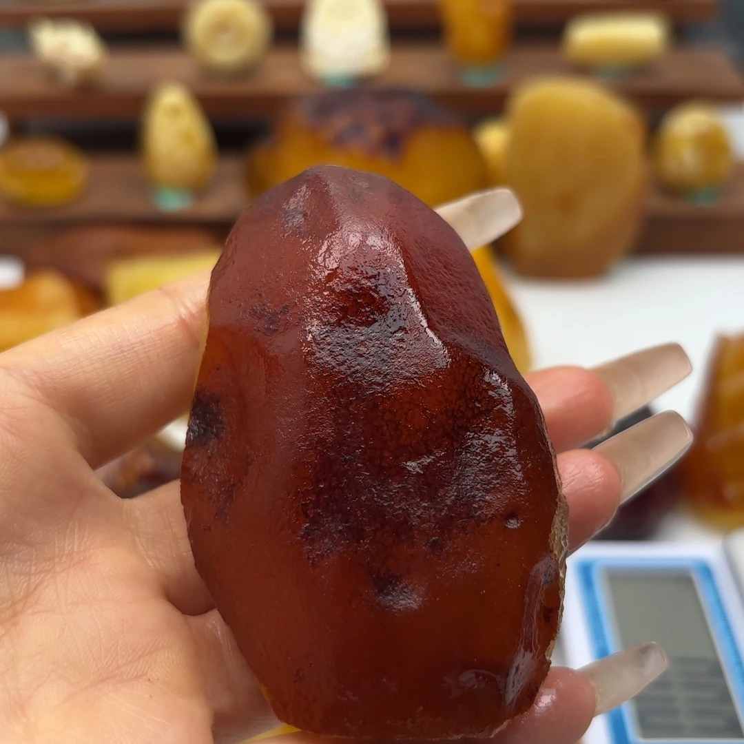 西***哥定制琥珀未镶嵌不退不换