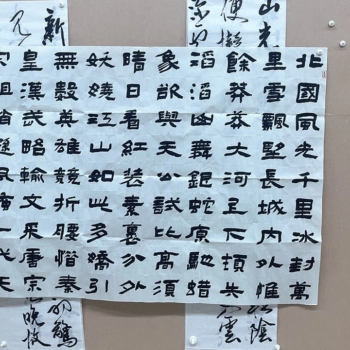 书法那**人郭会军180*98㎝*****