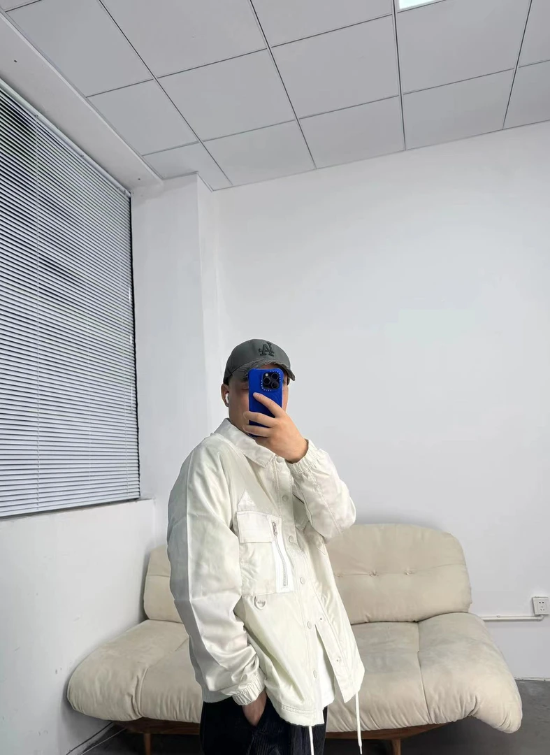 秋冬复古轻便防风拒水工装夹克-022