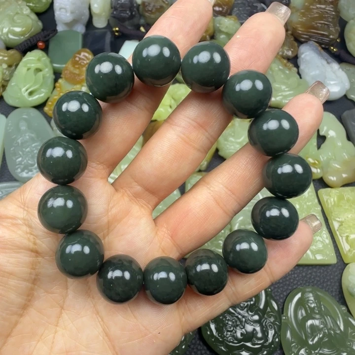 和田玉未镶嵌珠宝奇石卡14