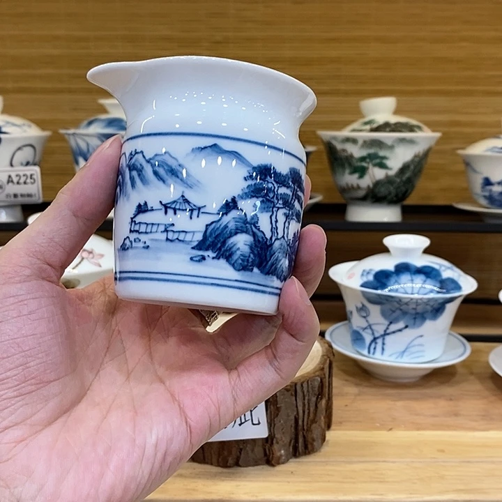 纯手绘山水公杯150cc 瑕疵福利款