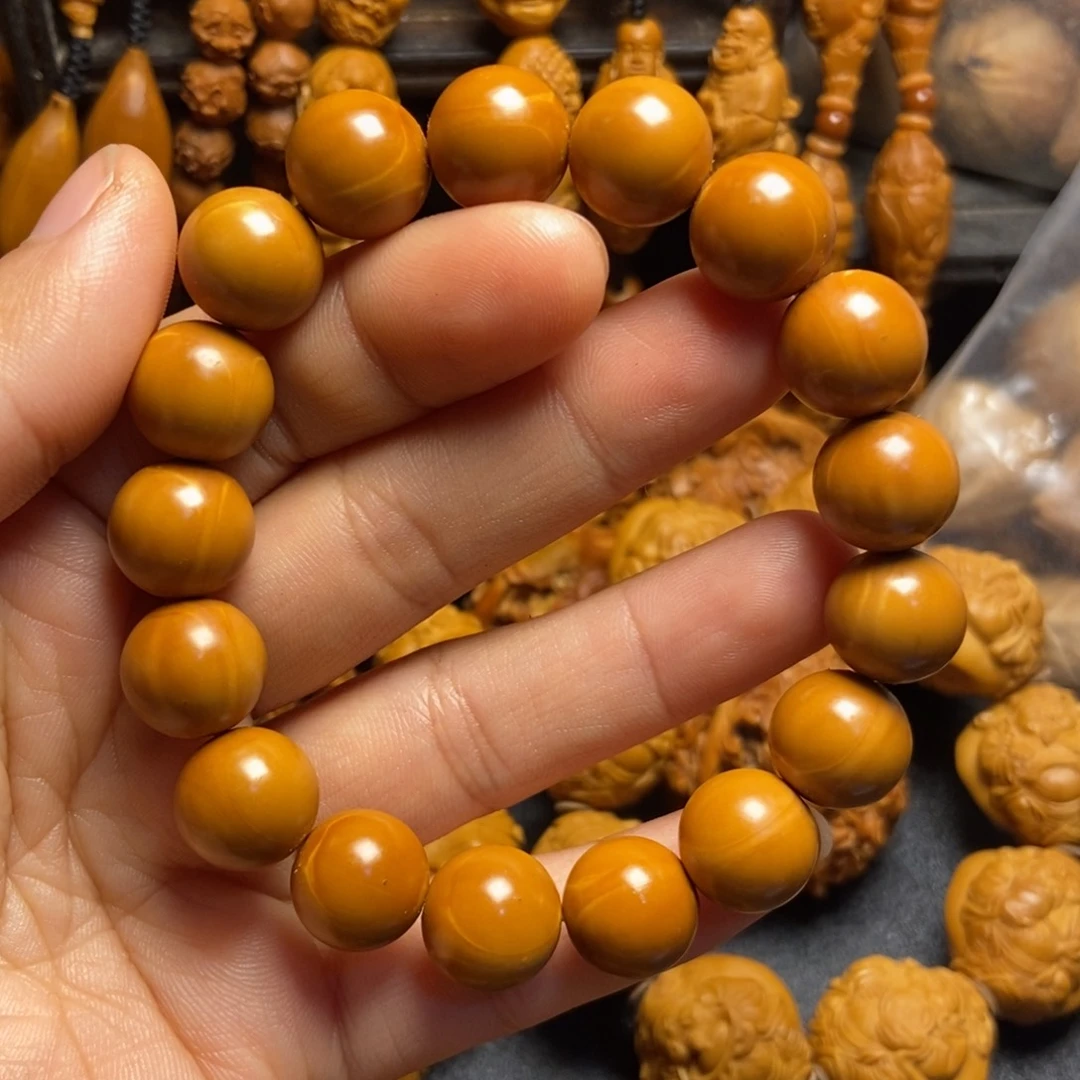 【闪购商品】手串/手链橄榄核正圆光珠