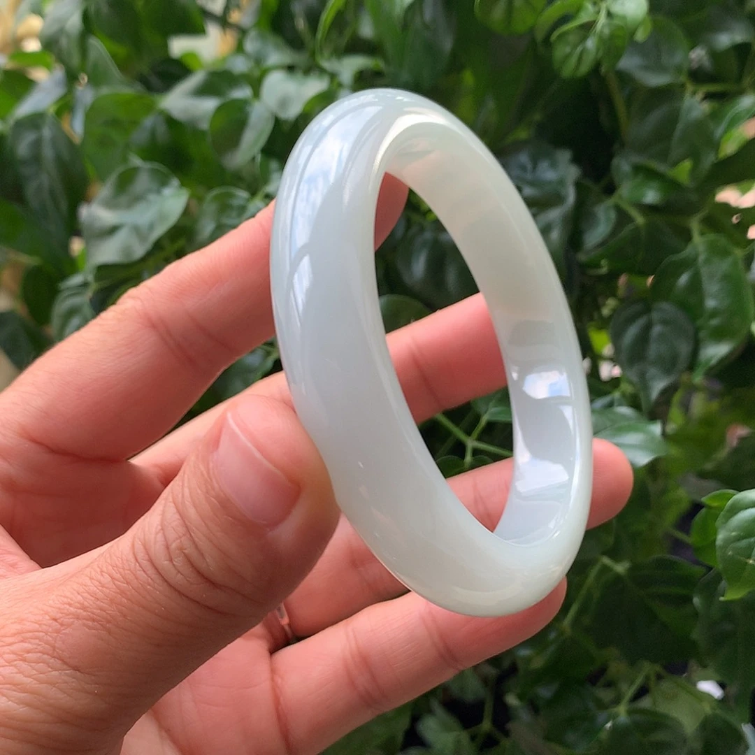 翡翠未镶嵌手镯7号