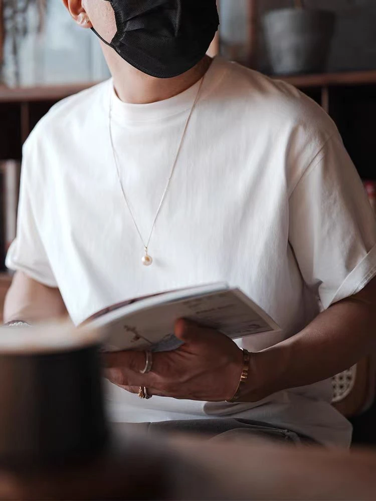 小鸭子经典百搭男士圆领短袖t恤系列百搭经典单品