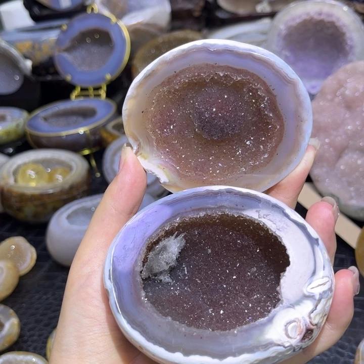 未镶嵌发饰水晶紫晶盆