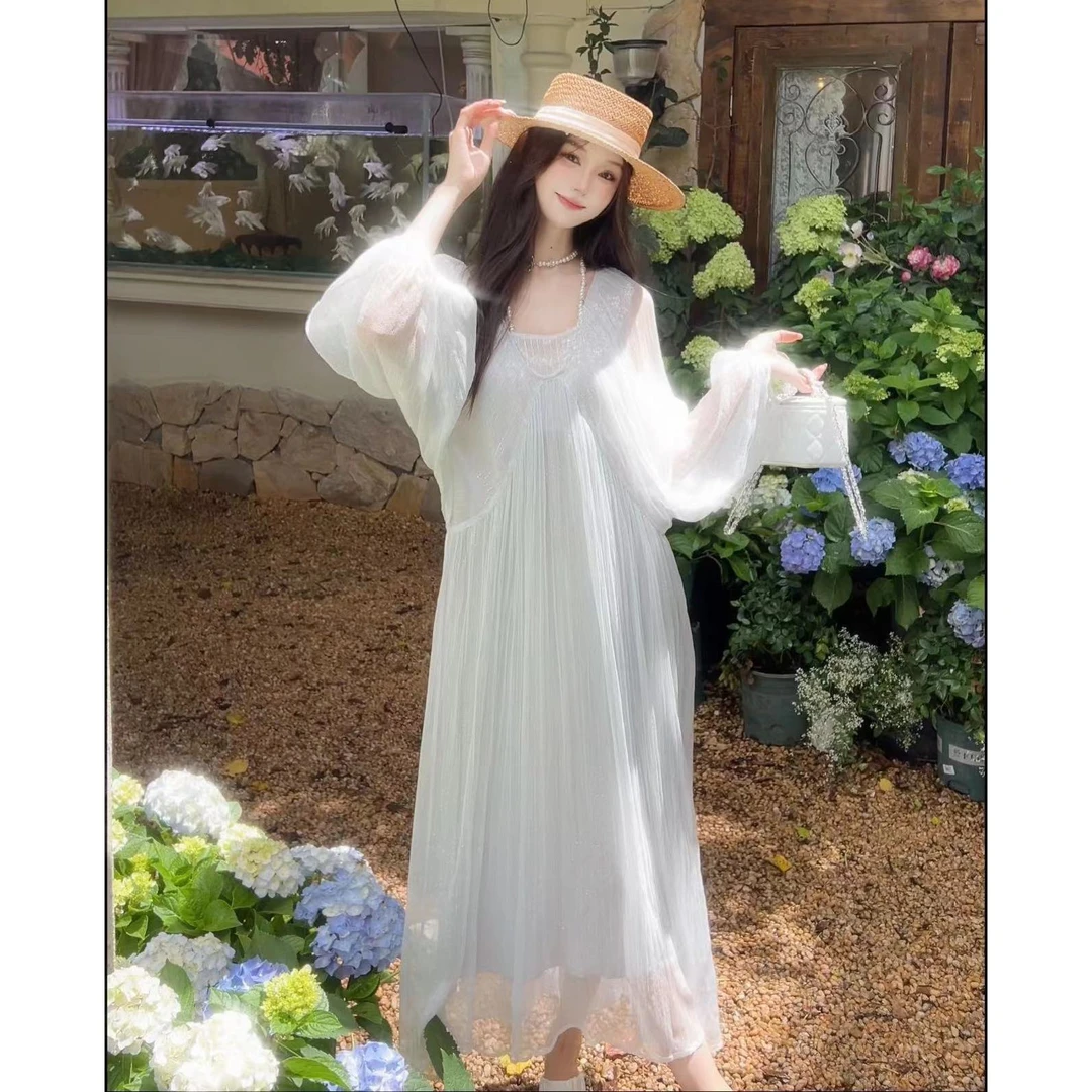 【凉白开-禾枫原创合并集】重磅100桑蚕丝连衣裙