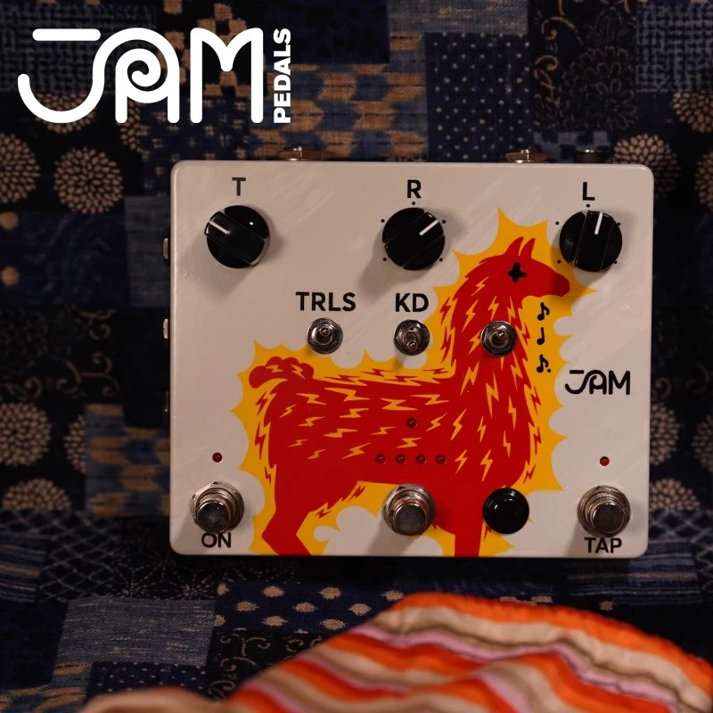 Jam Pedals Delay Llama Xtreme 新款数字模拟延时延迟