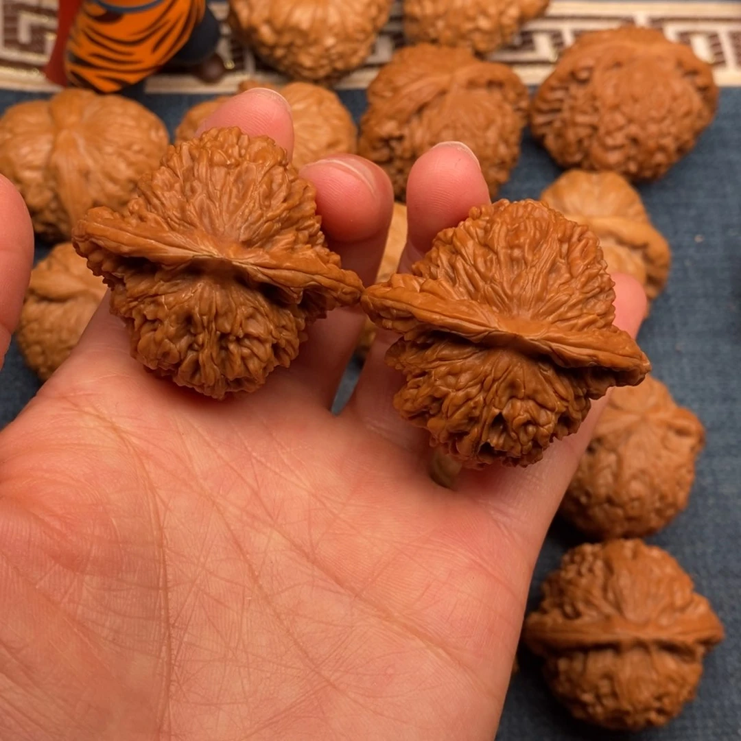 文玩核桃把件43全品平谷楼