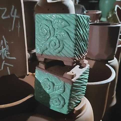 四方高10口径10绿霞四个