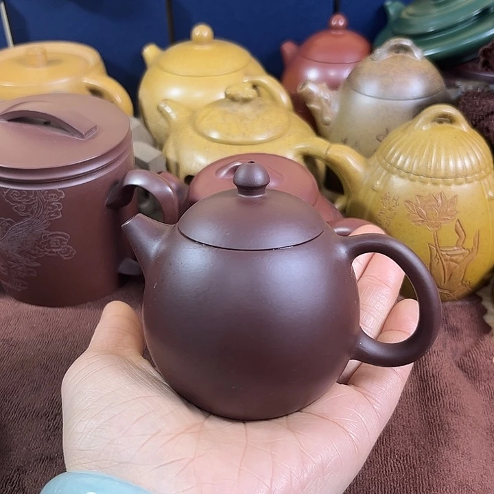 茶壶紫砂紫砂微瑕