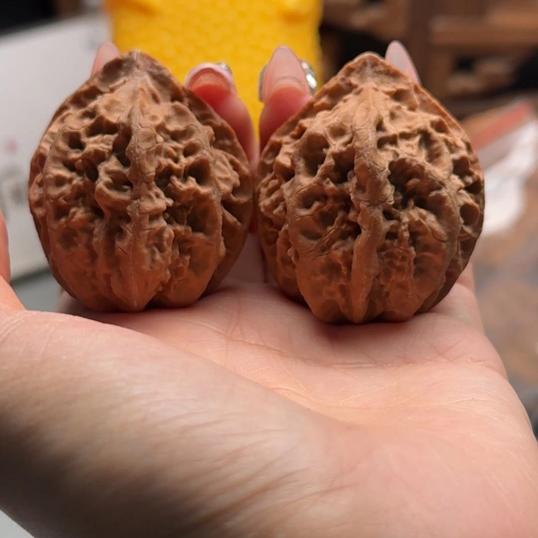 文玩核桃把件楸百核195