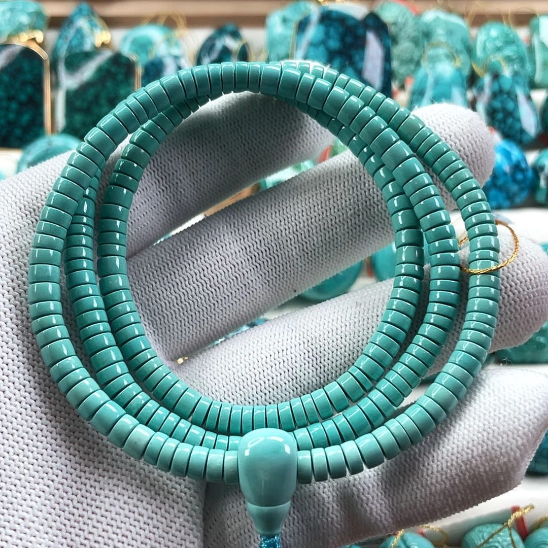 绿松石未镶嵌车挂尺寸5