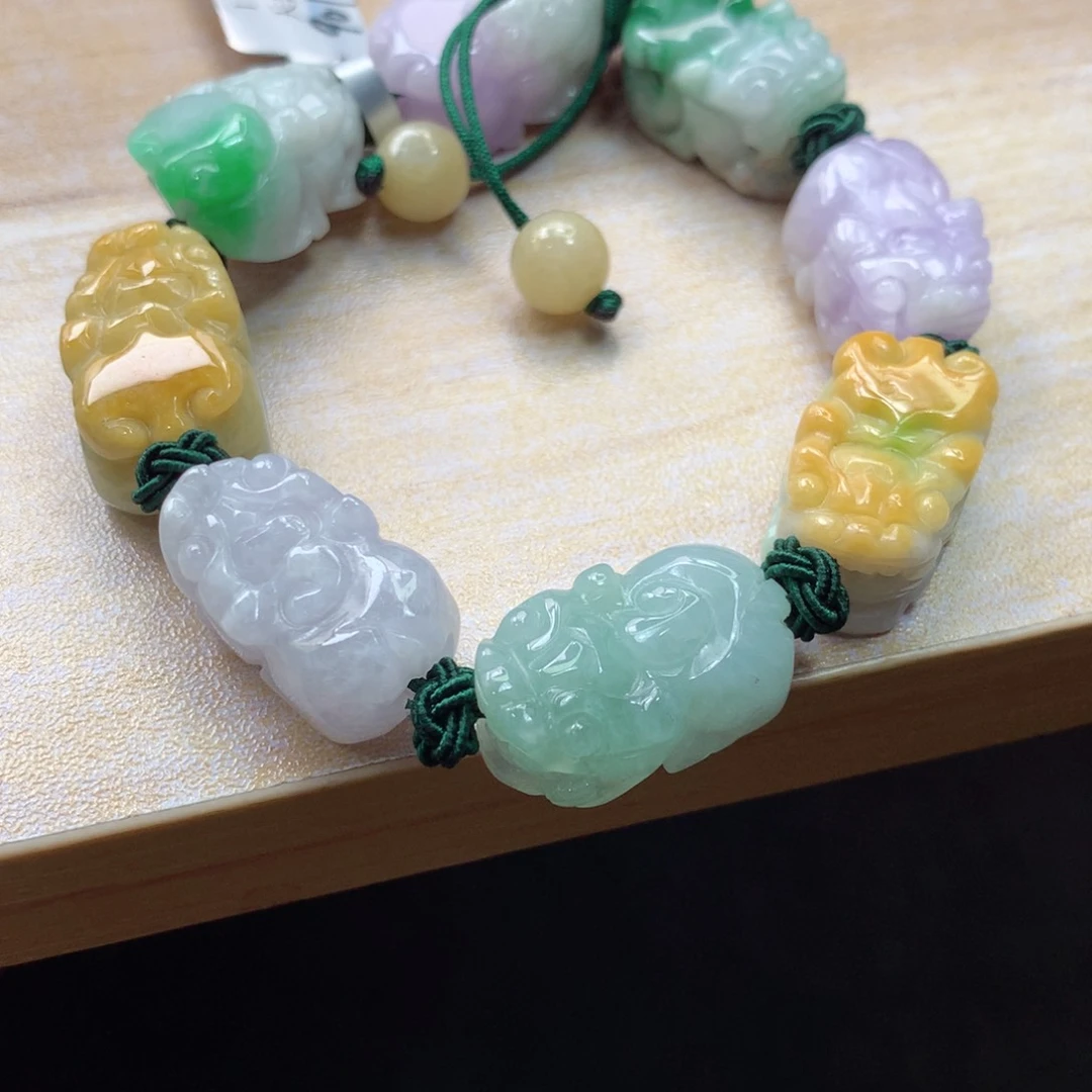 ****️未镶嵌手链翡翠手串