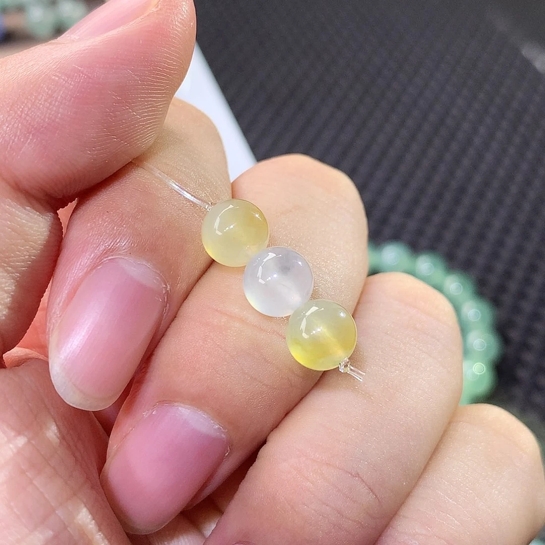 未镶嵌手串翡翠翡翠卡7.5