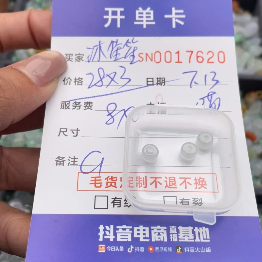 翡翠未镶嵌颈饰沐*笙00000017620