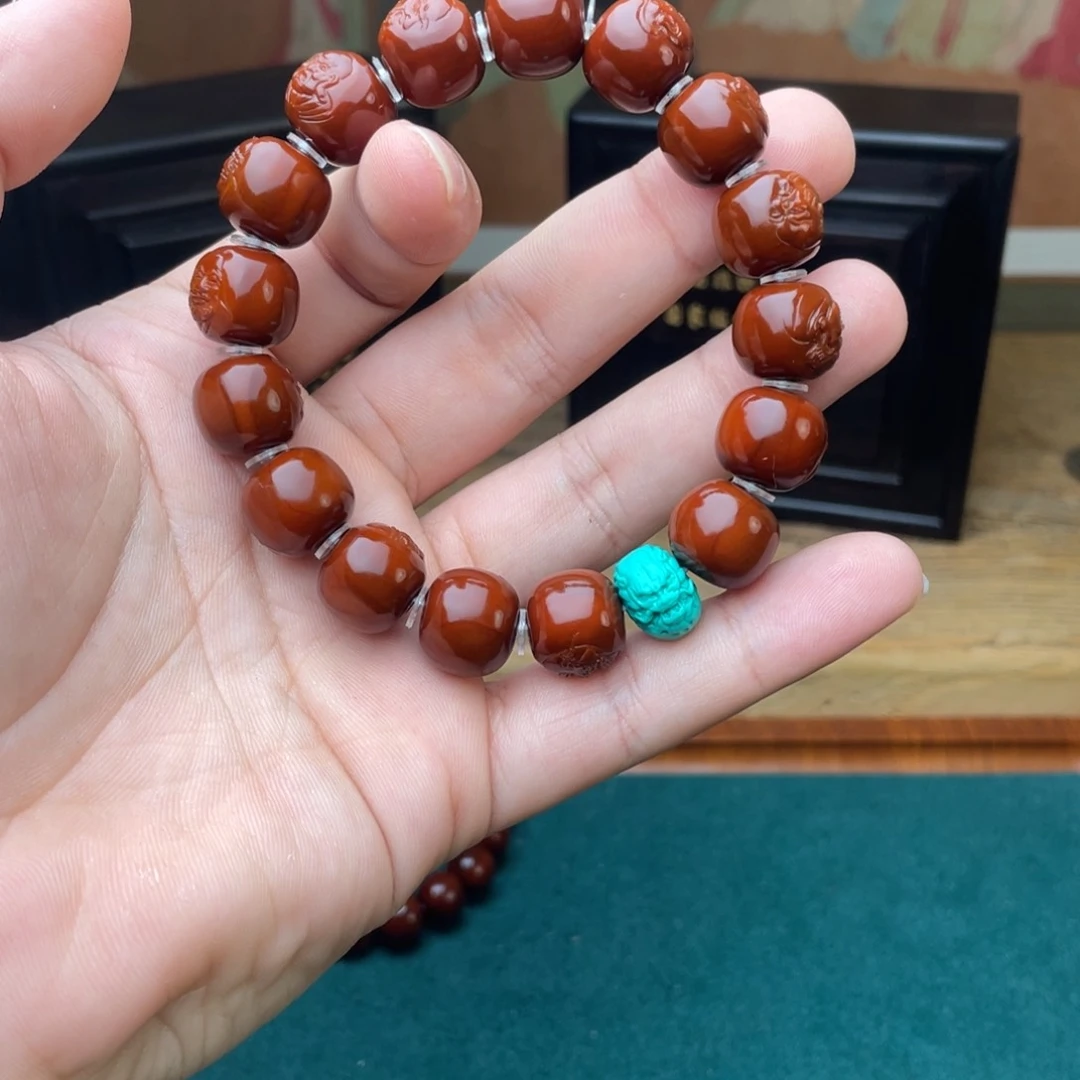 橄榄核吊坠q****g老型1.4表弟回血