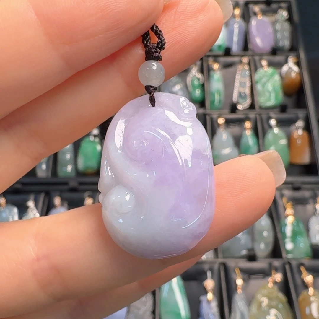 翡翠未镶嵌吊坠(不含链)如意