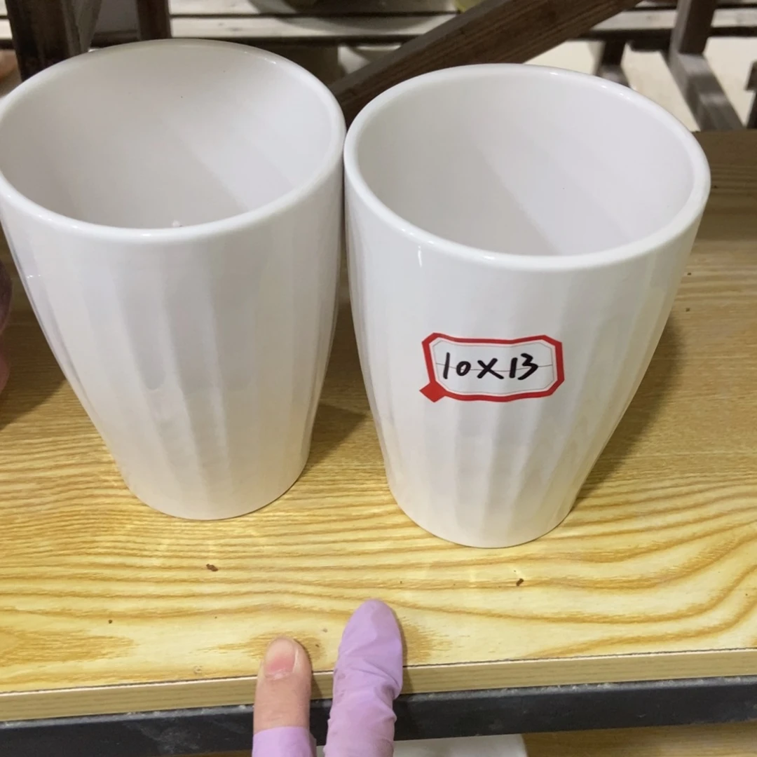 红陶陶瓷花盆满12米包邮