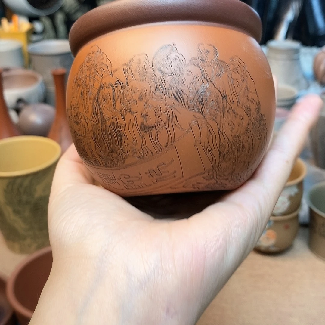 茶杯紫砂宜兴紫砂杯
