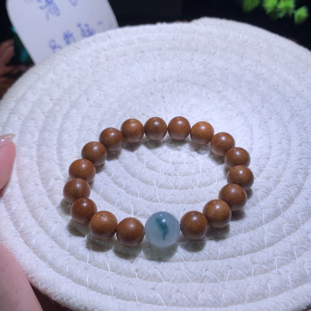 翡翠散珠特价蓝底飘绿12.96