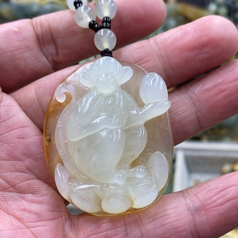 【闪购商品】未镶嵌蛇纹石玉吊坠