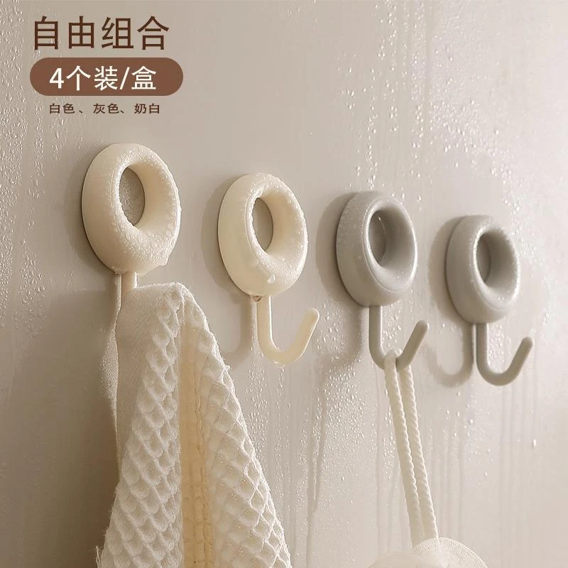 承重免打孔强力挂钩无痕粘钩可挂墙上适用于厨房浴室墙面强力