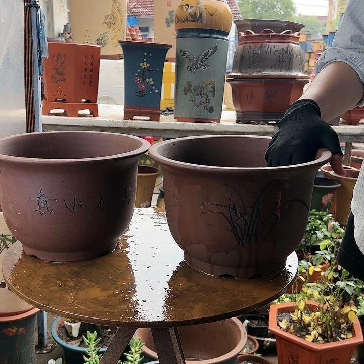 宜兴紫砂25+25平角金钟