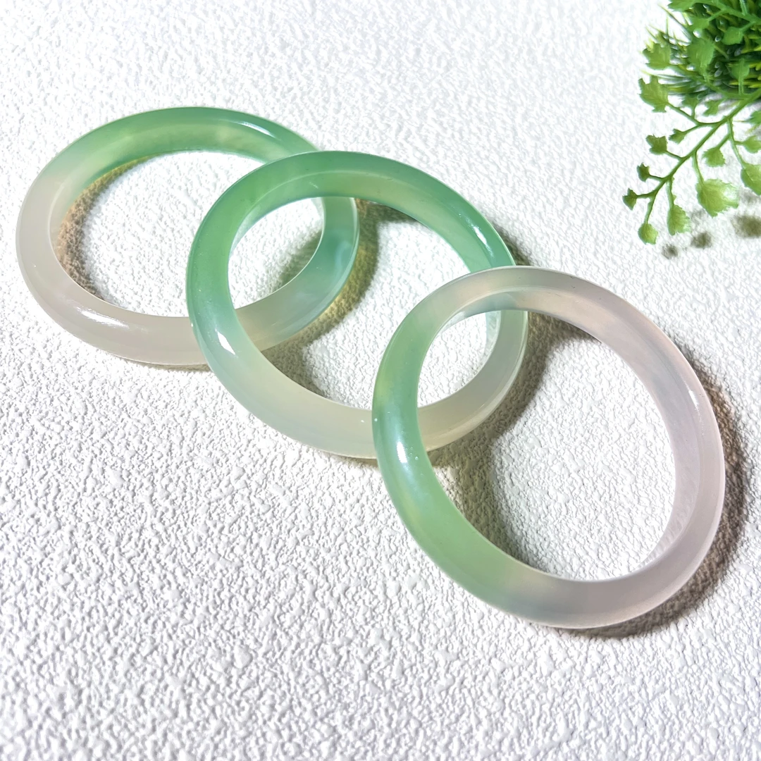 天然玉石保真 时尚甄选款SZ19 冰种天空蓝手镯 多样性发其一 珠宝