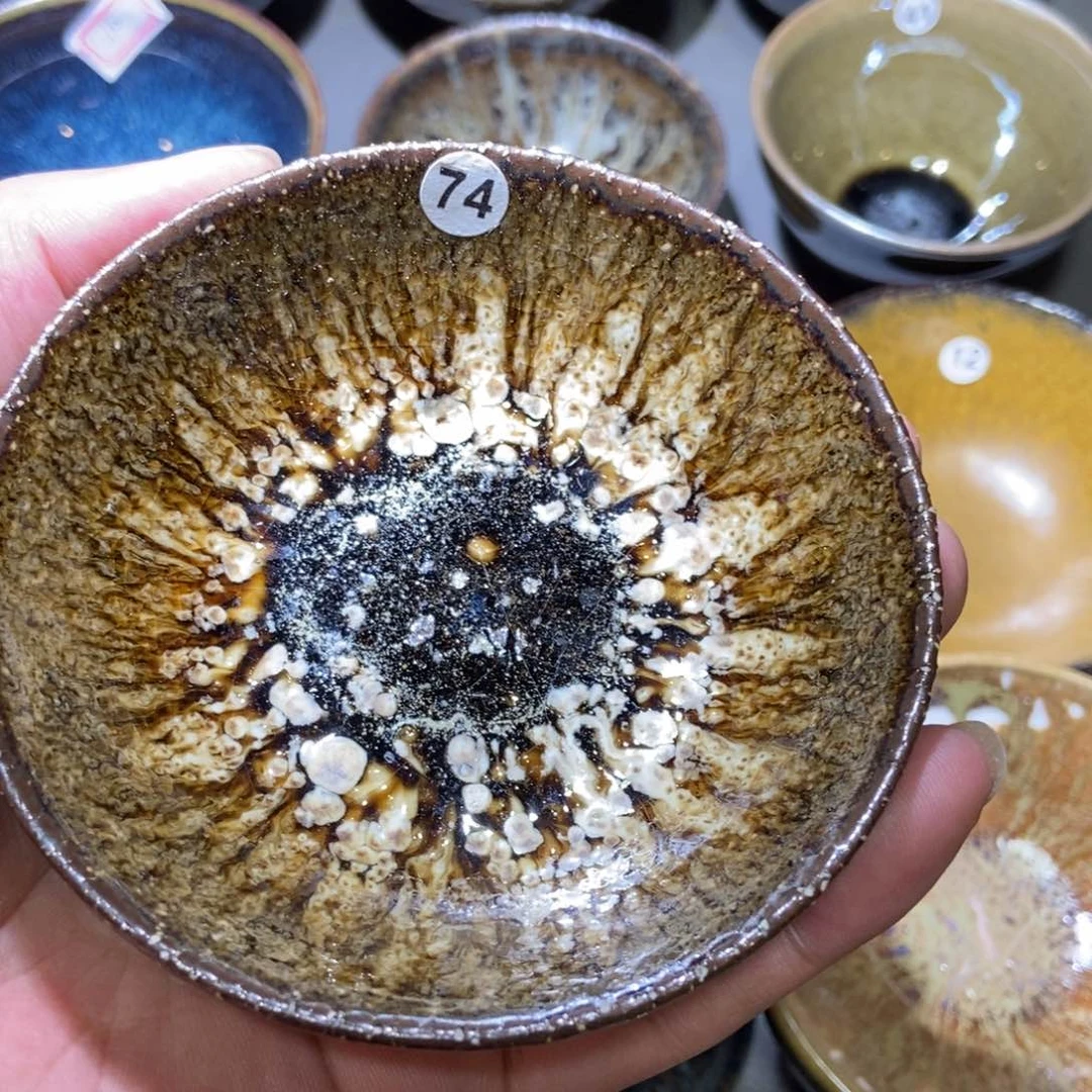 手****茶盏377 建窑建盏壹铭建盏