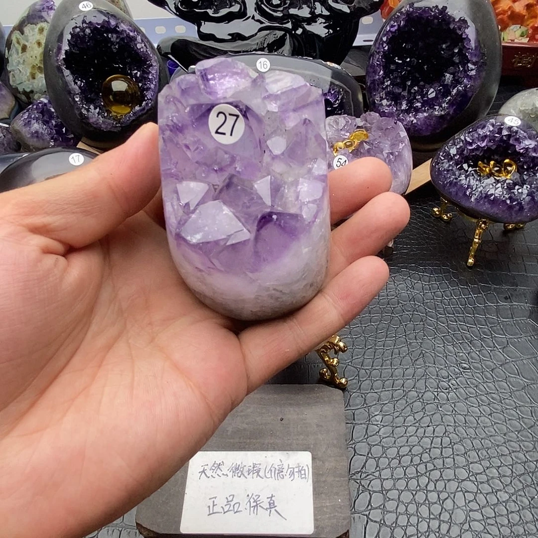 未镶嵌大型摆件（非配饰）紫晶
