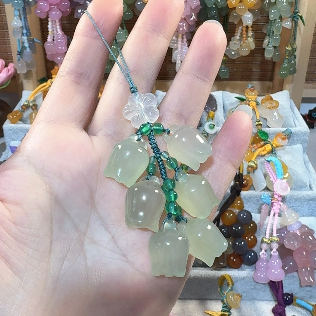 玛瑙/玉髓天然玉髓玛瑙料子带有包容点未镶嵌