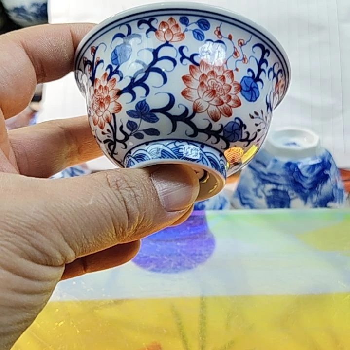 景德镇手工手绘陶瓷杯子