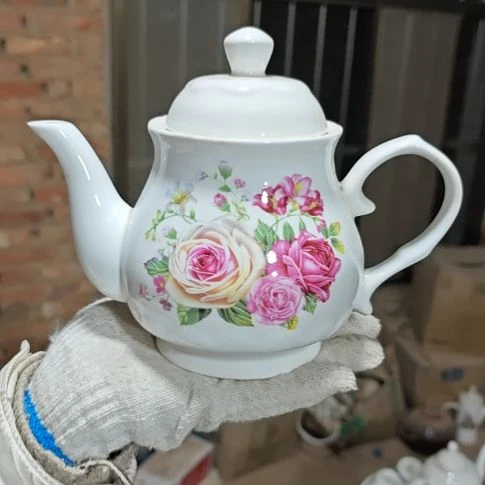 库存微瑕多孔茶壶