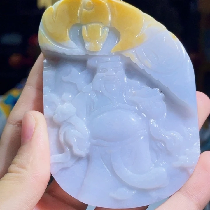 翡翠未镶嵌吊坠(不含链)A382 【三少宠粉价】