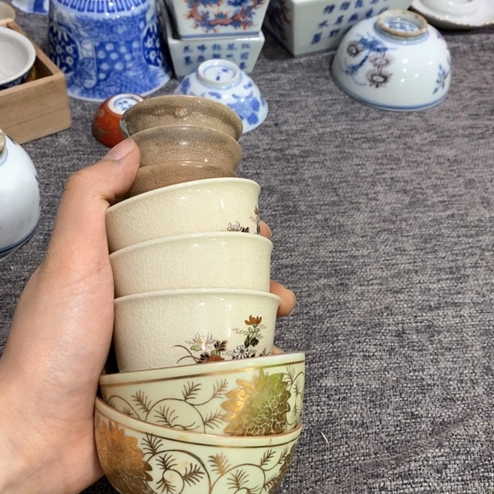 紫砂茶杯非常漂亮好看的碗