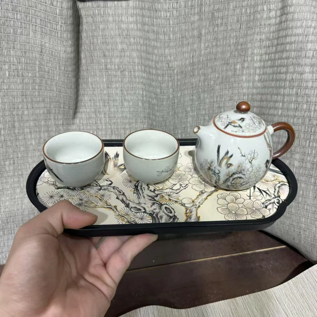 【中国邮政专属链接】喜上眉梢茶具套组mc109