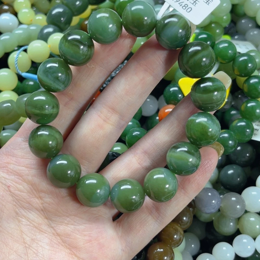 未镶嵌手串和田玉