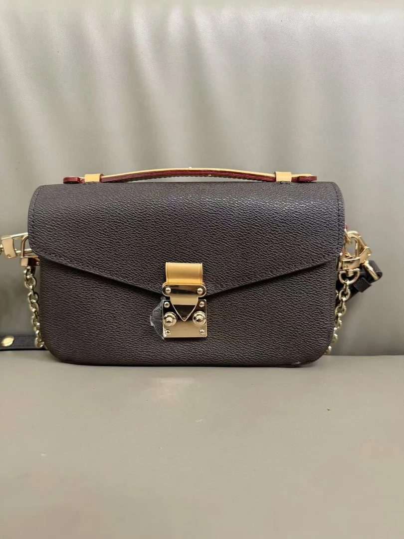 【RR】邮差新款时尚休闲百搭真皮斜跨单肩包【真皮女包】高货14