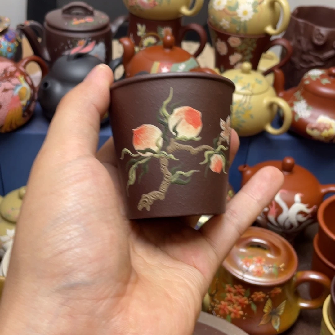 茶杯紫砂紫砂主人杯100cc