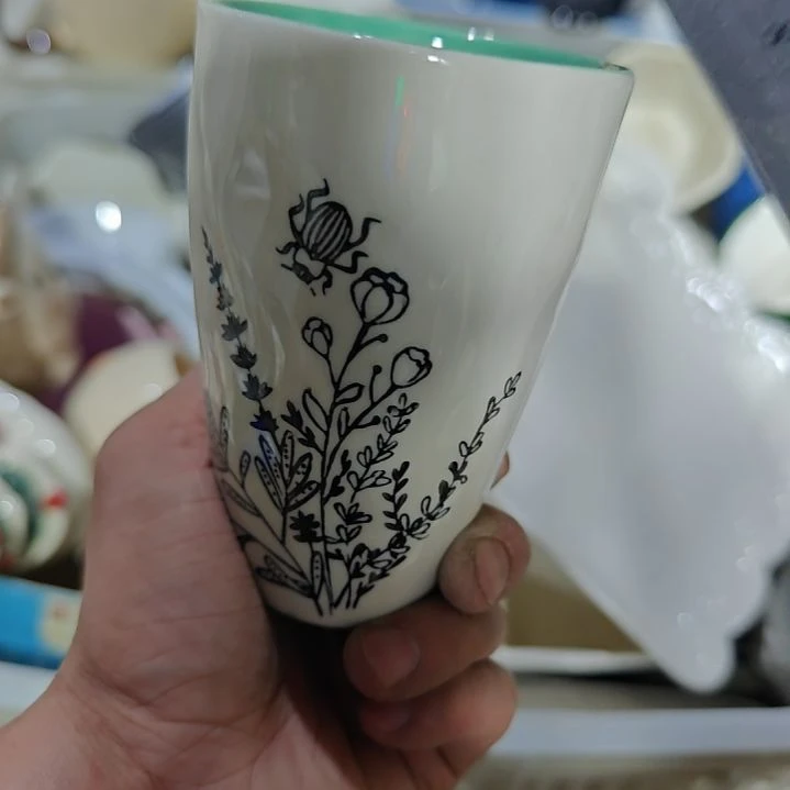 瓷片陶瓷餐具杯碗盘微瑕介意慎拍
