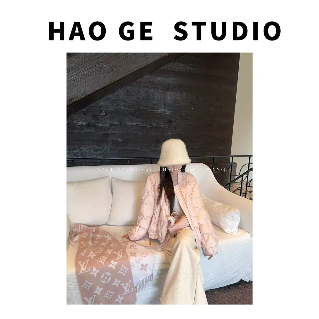 浩哥严选●云朵舒芙蕾Q4YRF2741A‘白鸭绒短款休闲时尚羽绒服预