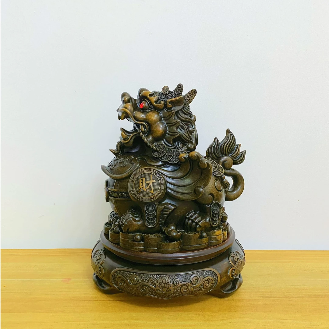 小龙师傅飞天貔貅摆件